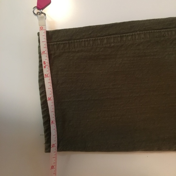 Madewell Skinny Skinny Ankle Jeans Olive Green EUC - Picture 11 of 11